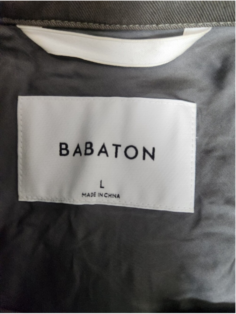 Aritzia Babaton Maximo Trench Coat Sz L Lightweight Professional Preppy Office - Picture 7 of 16